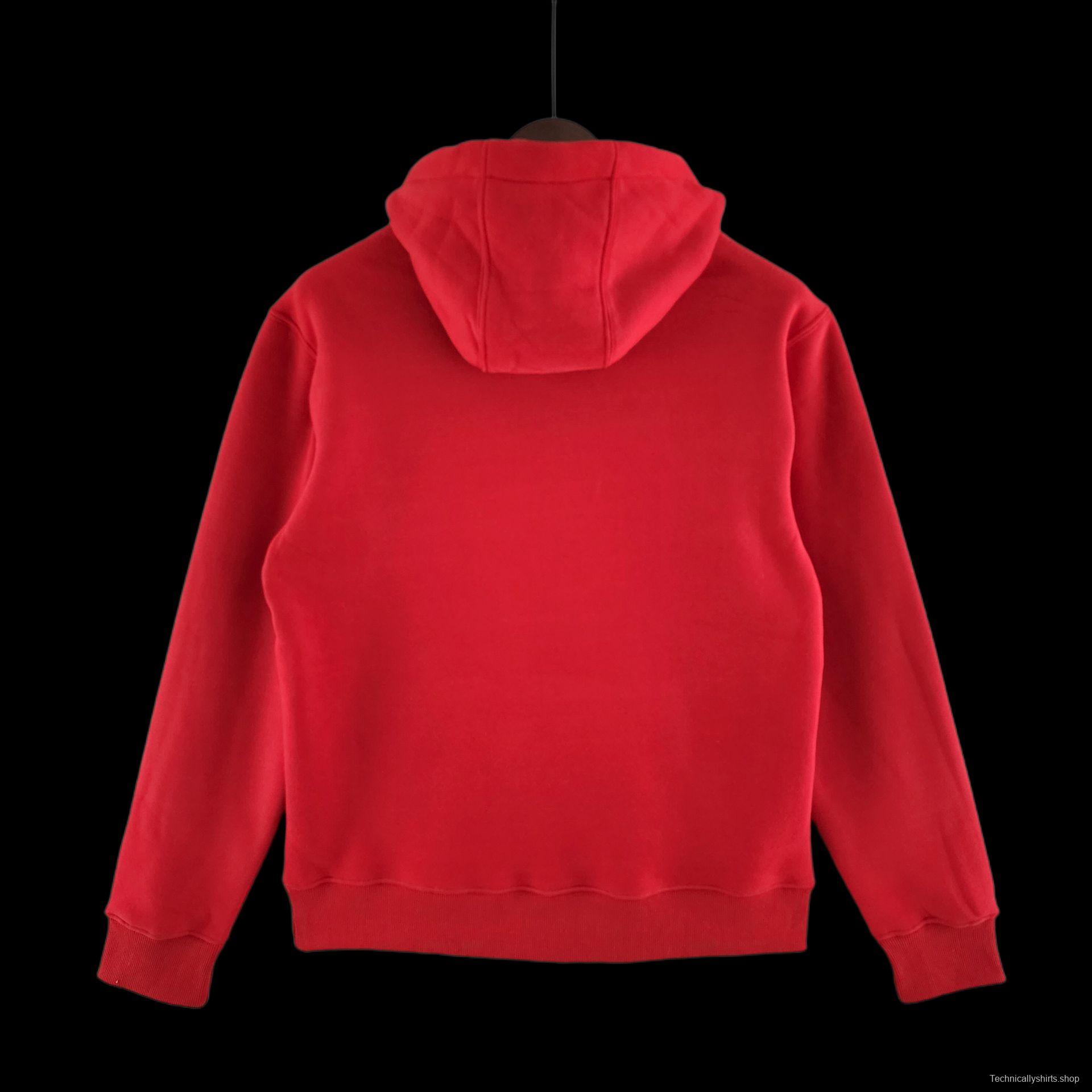 2022 Flamengo Hoodie Red