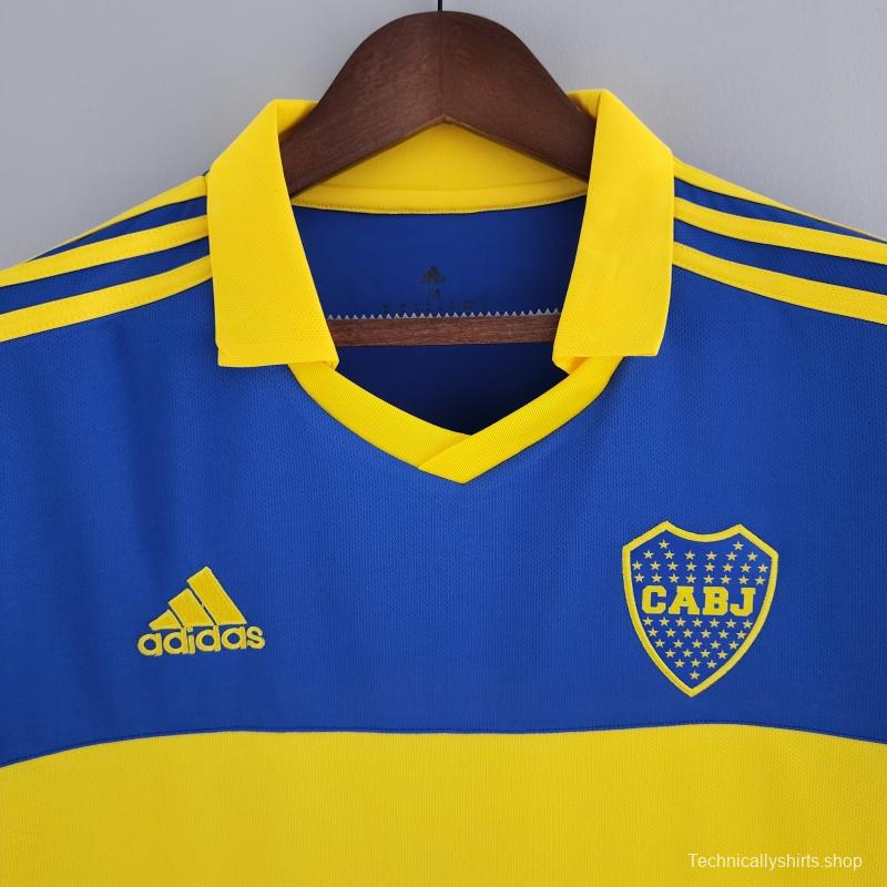 22/23 Boca Juniors Home Soccer Jersey