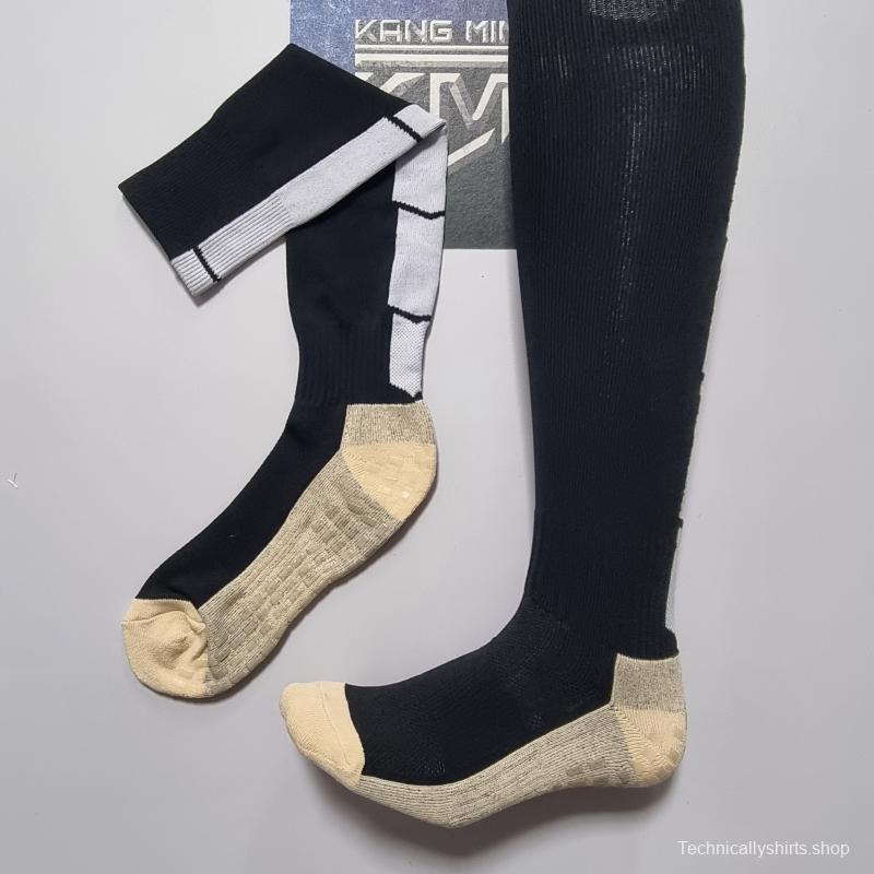 2022 Black Long Top Non-Slip SOCKS#0092