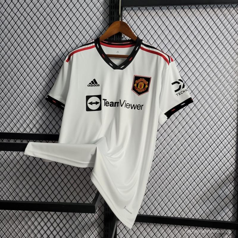 22/23 Manchester United Away Soccer Jersey