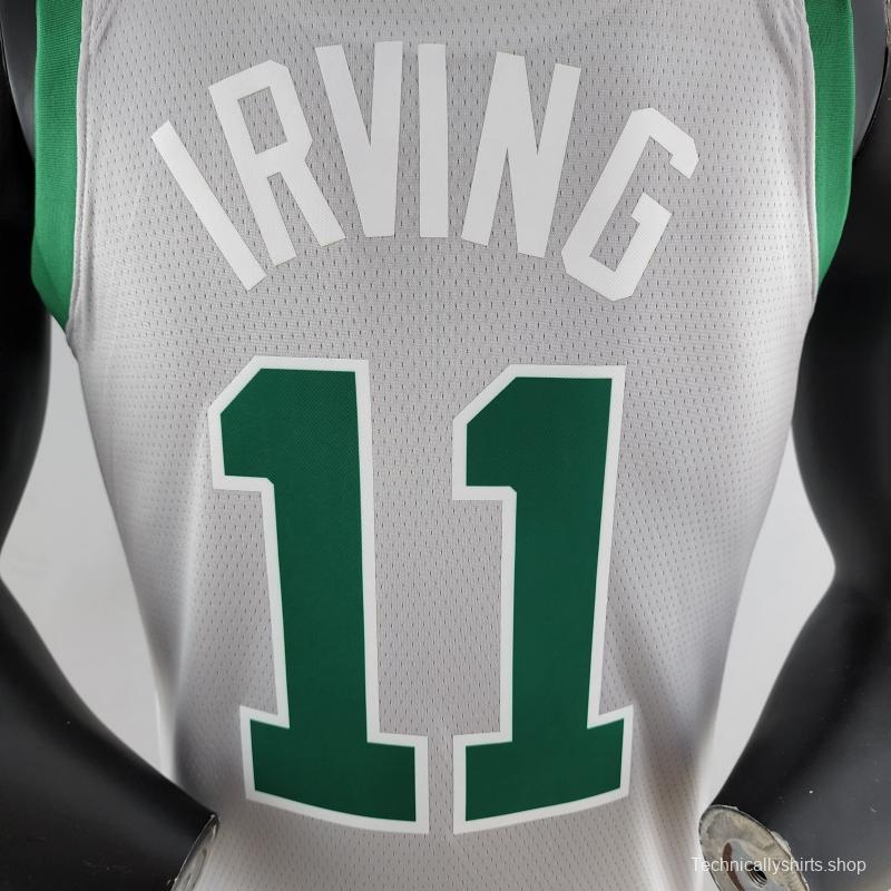 IRVING#11 Boston Celtics Grey NBA Jersey