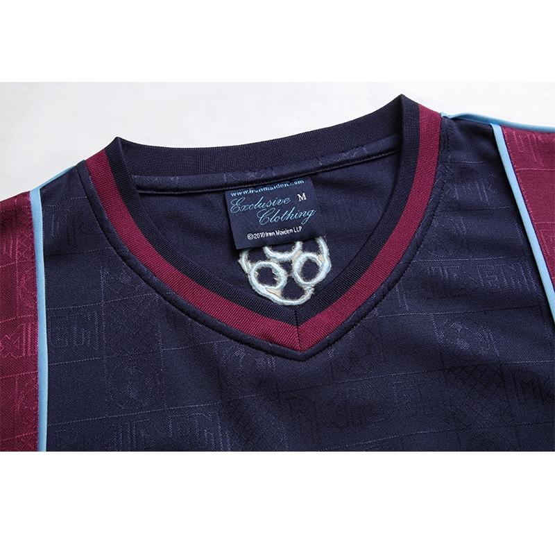 Retro 2011 West Ham United x Iron Maiden Home Jersey