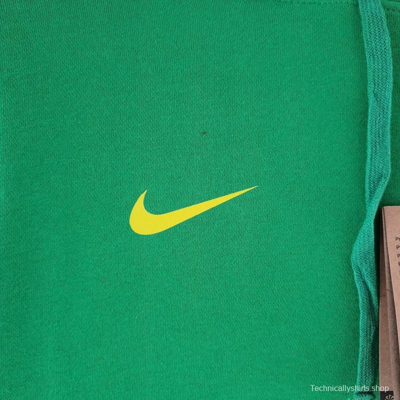 2022 Brazil Hoodie Green