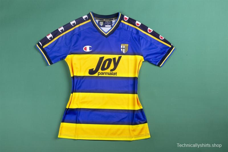 RETRO 01/02 Parma Home Soccer Jersey