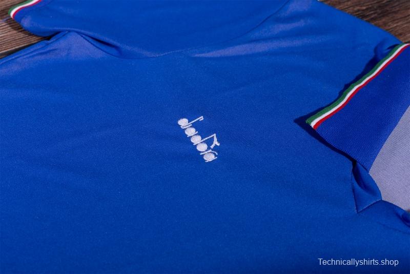 Retro 1990 Italy Home Soccer Jersey