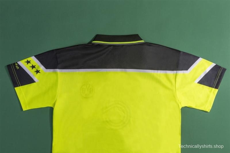 RETRO 96/97 Dortmund Champions League Home Soccer Jersey