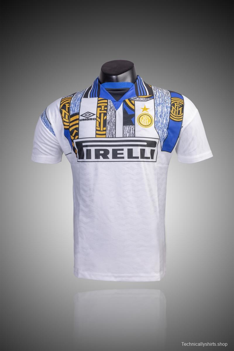 RETRO 94/95 Inter Milan Away Soccer Jersey