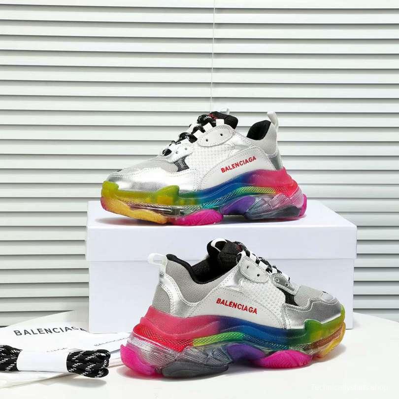 Men/Women Balenciaga Triple S Sneaker White Item 6380340