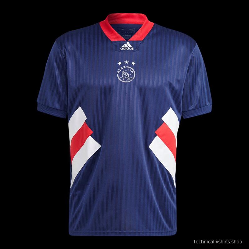 Player Version 22/23 Ajax Icon Remake Icon Navy Jersey