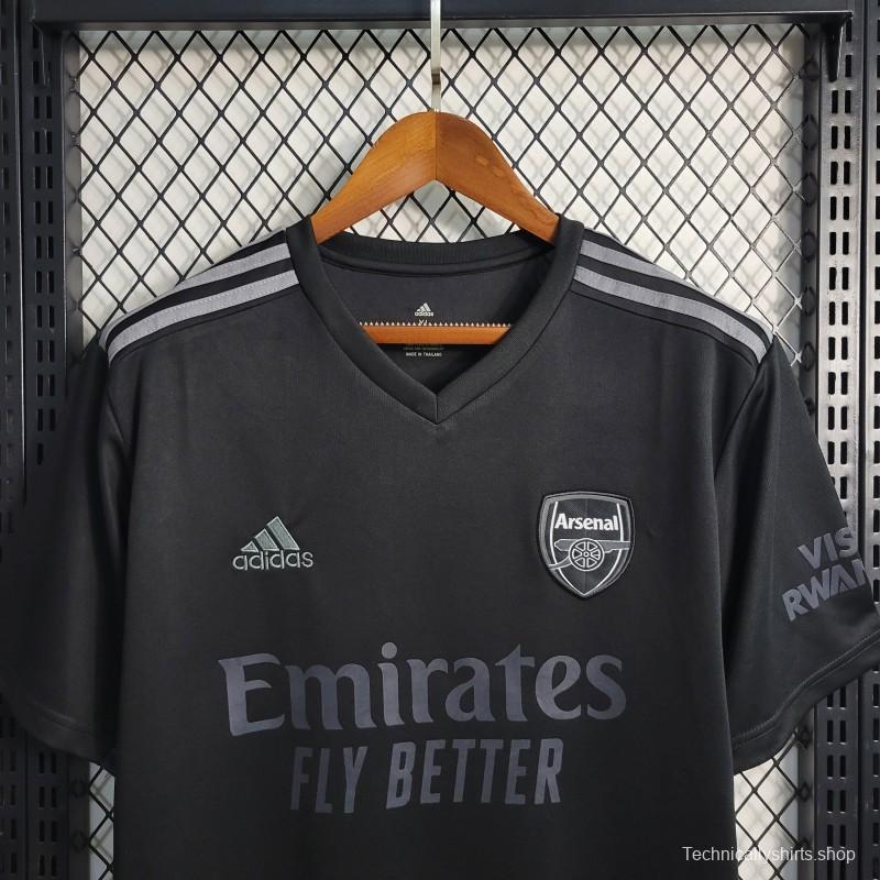 22-23 Arsenal Black Training Jersey