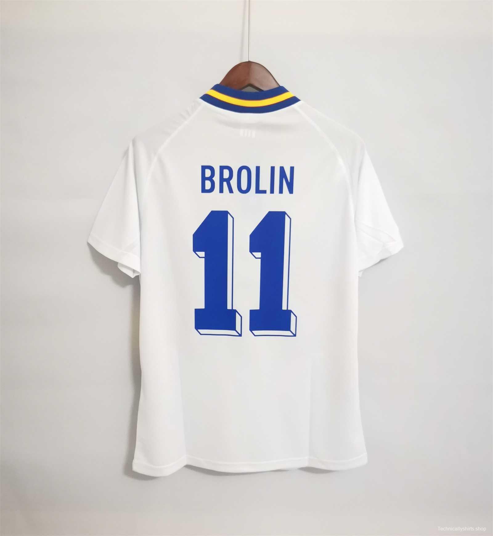 Retro 1994 Sweden Away White Jersey