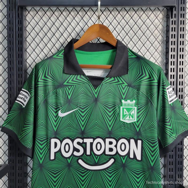 23-24 Atletico Nacional Third Green Jersey