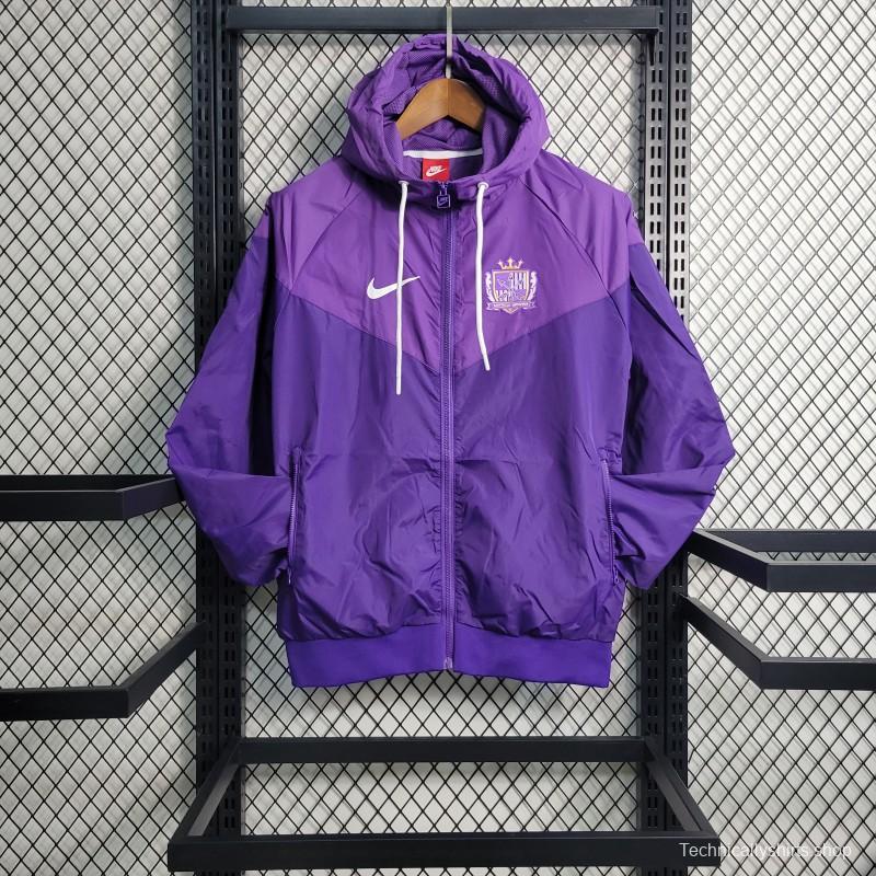 23-24 Sanfrecce Hiroshima Purple Windbreaker