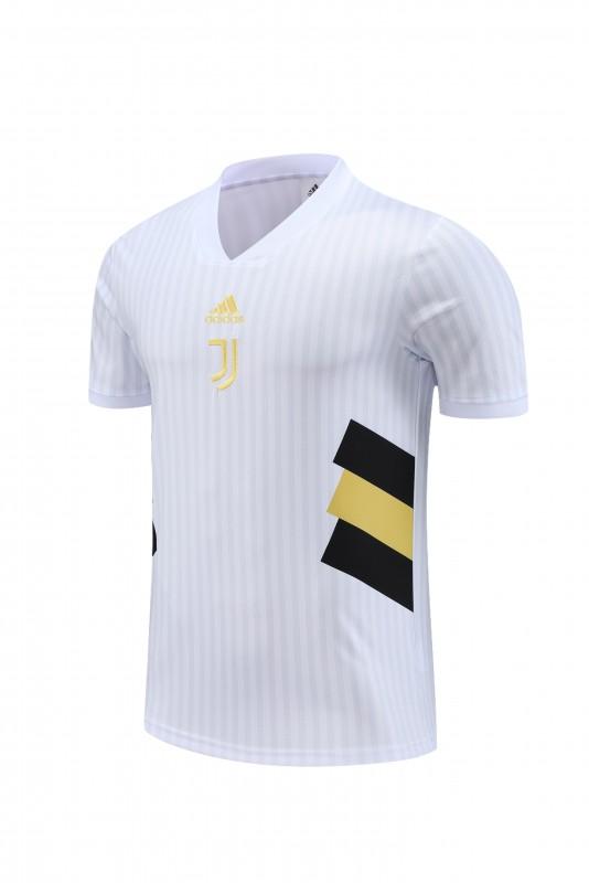 23 24 Juventus White Remake Icon Short Sleeve+Shorts