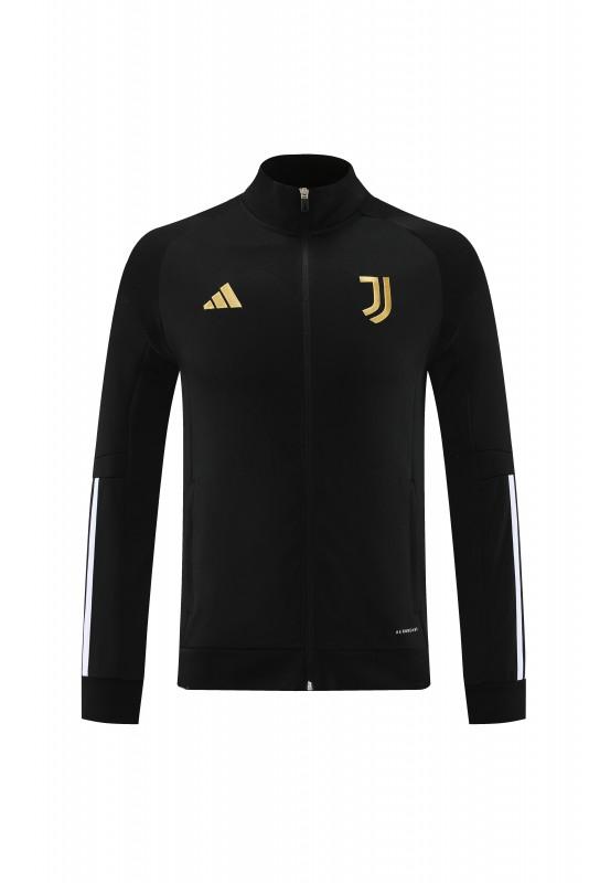 23/24 Juventus Black Full Zipper Jacket+Pants