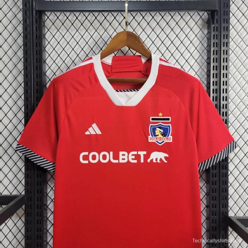 24/25 Colo Colo Third Red Jersey