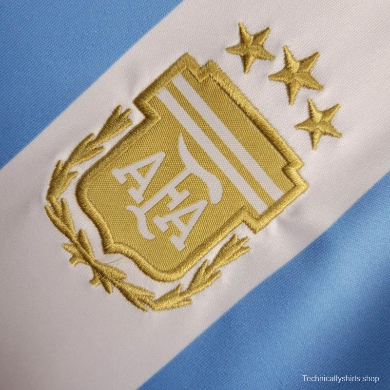 2024 Kids Argentina Home Jersey