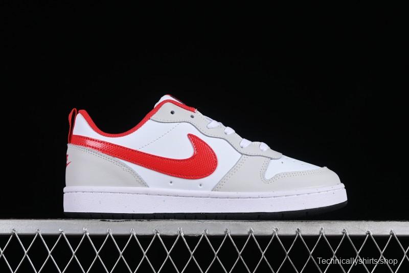 Nike Court Borough Low 2 Casual Campus Sneakers with Retro Basketball Design - FZ5525-161