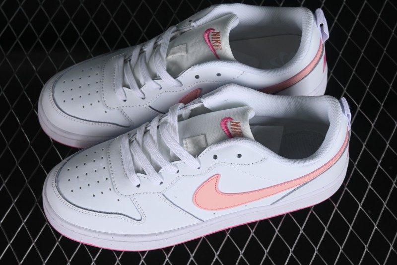Nike Court Borough Low 2 Campus Casual Skate Shoes - DV5456-111
