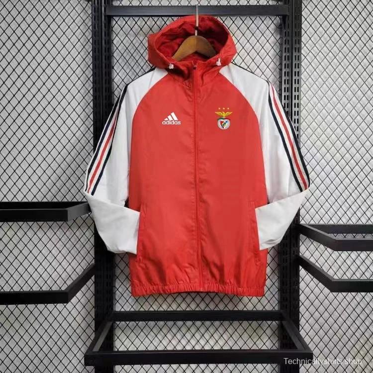 24/25 Benfica Red Windbreaker