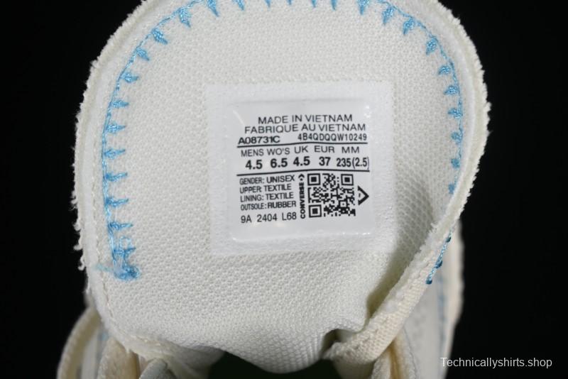 Converse All Star Lift Stitch Daisy Vulcanized Canvas Sneakers - A08731C