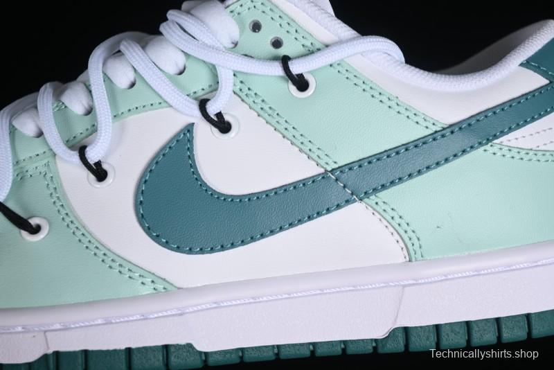 Nike SB Dunk Low White Green Skateboarding Shoes - FD9911-101