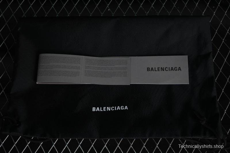 Balenciaga Phantom Sneaker 10th Generation Lace-Up Running Shoes with Transparent Heel Strap - W3XLL9191