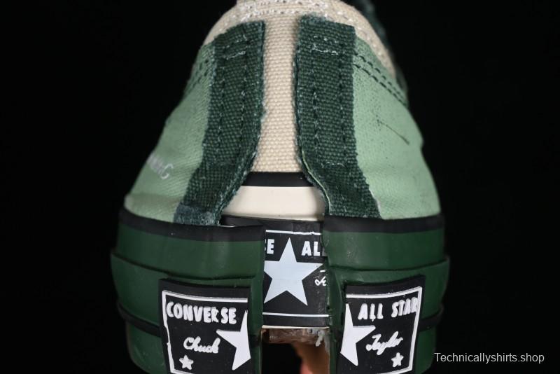 Feng Chen Wang Converse Chuck 70 Low Unisex Deconstructed Canvas Sneakers - A07636C