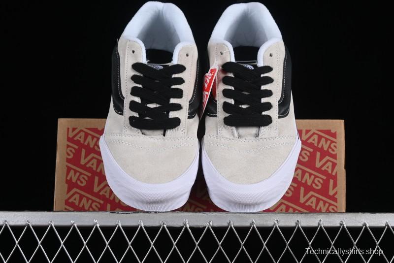 Vans Classics Knu Skool Retro Sneakers with Thick Tongue and Oversized Toe - VN0009QC02Y