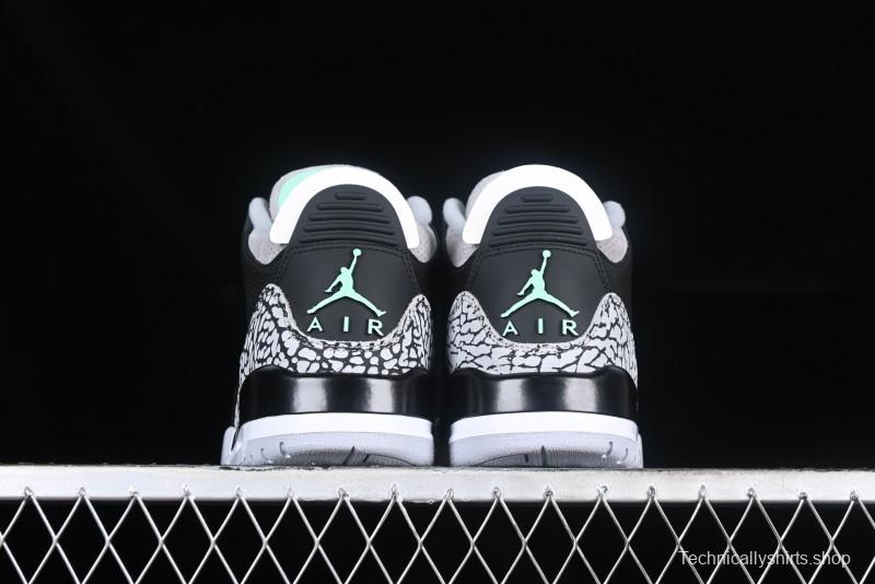 Air Jordan 3 "Green Glow"