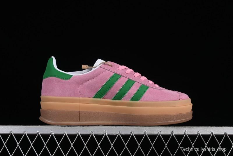 Adidas Originals Gazelle Bold Low-Top Sneakers with Thick Sole for Casual Wear - IE0420
