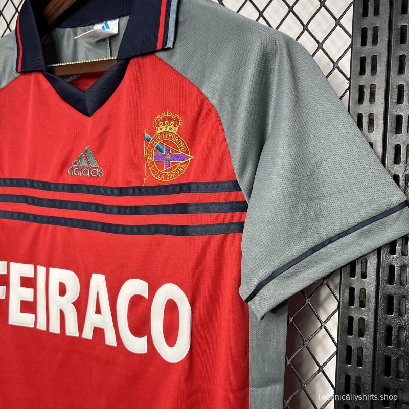 Retro 99/00 Deportivo  La Coruna THIRD Jersey