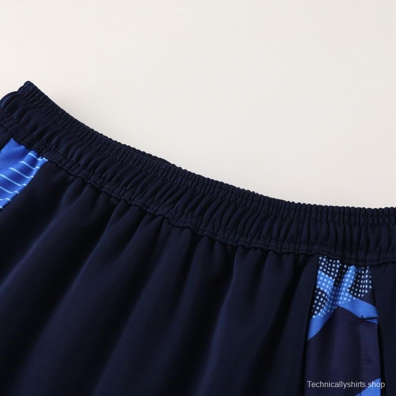 24/25 Adidas Navy/Blue Full Zipper Jacket +Long Pants