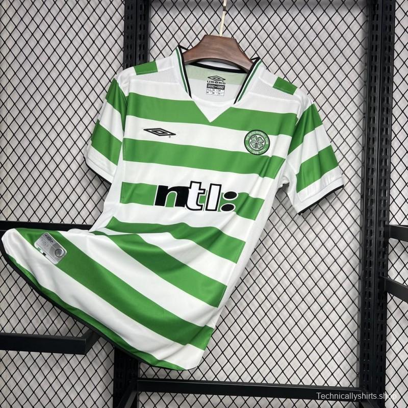 Retro 99/00 Celtic Home Jersey