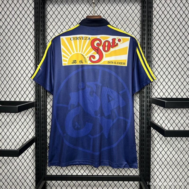 Retro 98/99 Club America Away Navy Jersey