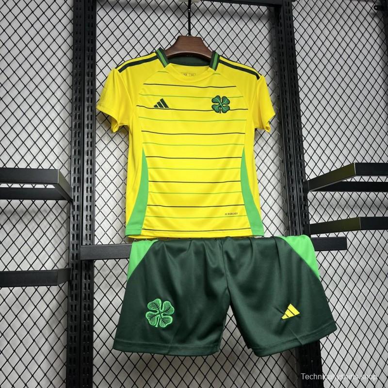 24/25 Kids Celtic Away Jersey