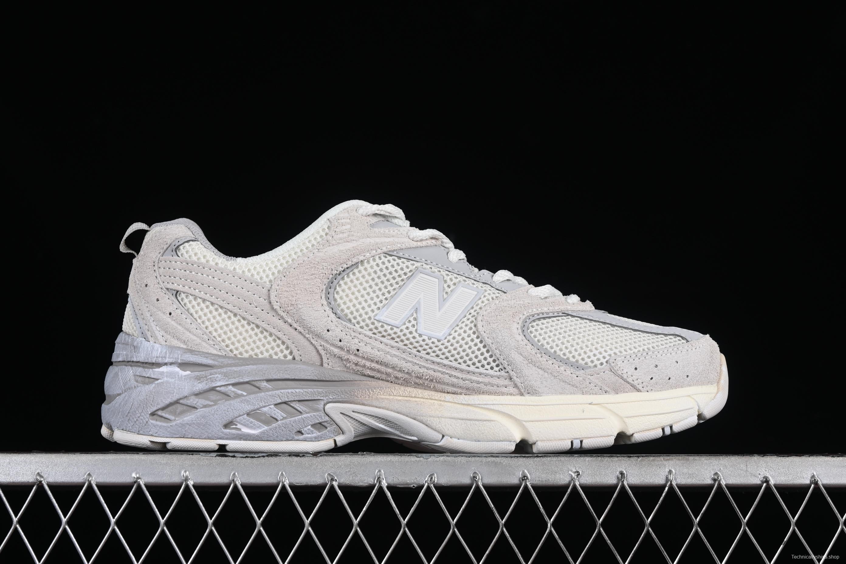 New Balance 530 Series Leather Retro Casual Running Shoes - MR530MR