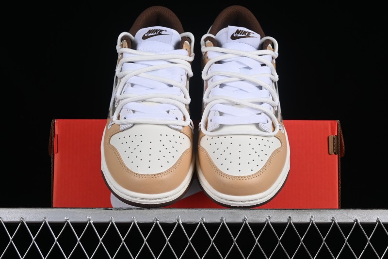 Nike Dunk Low Plaid Variation Retro SB Lace-Up Low-Top Casual Sneakers - DD1503-124