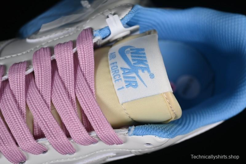 Nike Air Force 1 '07 Low Color-Changing Thermal-Activated White Blue Pink Casual Sneakers - LC5688-001