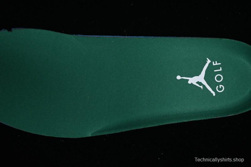 Nike Air Jordan 1 Low Golf Shoes Grey White Green - DD9315-112