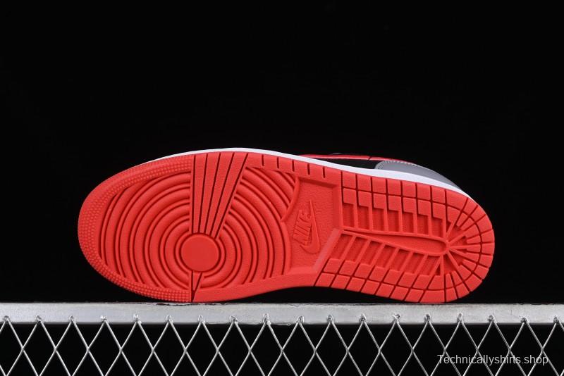 Nike Air Jordan 1 Low AJ1 Cement Grey Low-Top Casual Sneakers - 553558-060