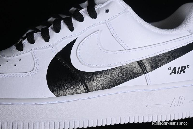 Nike Air Force 1 '07 Low Casual Sneakers with Double Swoosh Design - DD8959-100