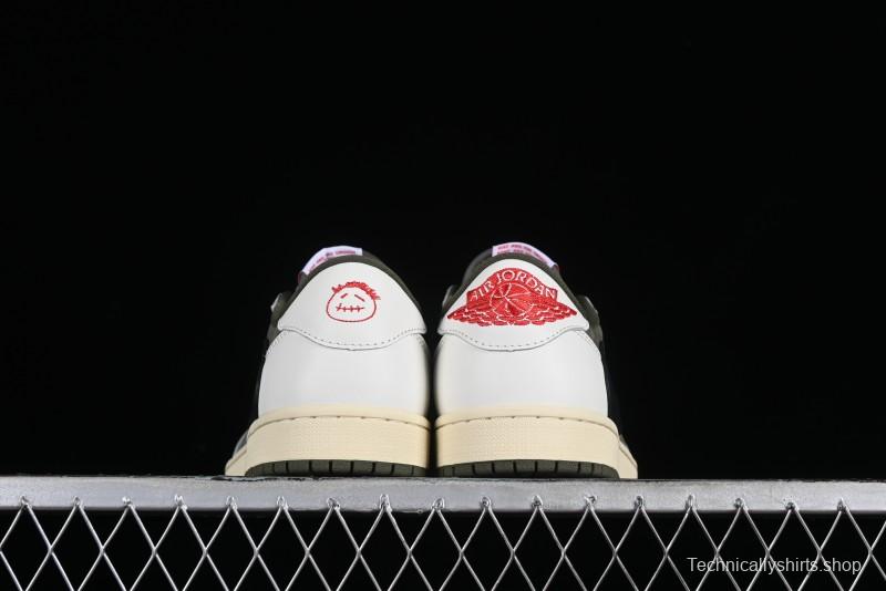 Nike Travis Scott x Air Jordan 1 Low OG Retro Sneakers DM7866-200