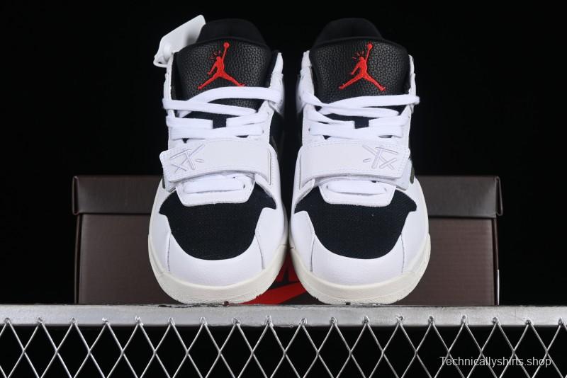 Nike Travis Scott x Jordan Cut The Check AJ1 Basketball Shoes with Velcro Strap - FZ8117-100