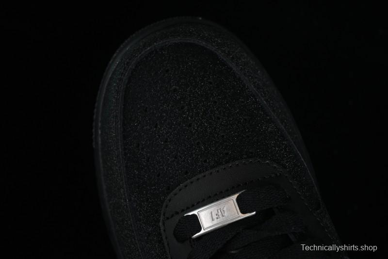 Nike Air Force 1 '07 Low Casual Sneakers in Black Starry Sky - CW2288-015