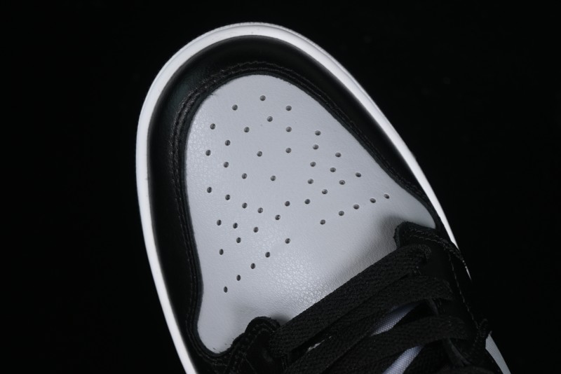Nike Air Jordan 1 Low AJ1 Black Grey Red Hook Low-Top Culture Basketball Shoes - DC0774-062