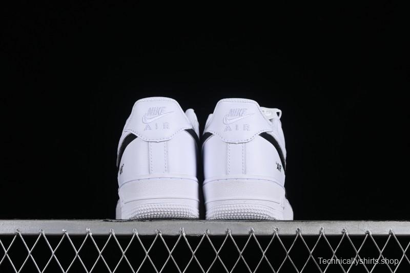 Nike Air Force 1 '07 Low Casual Sneakers with Double Swoosh Design - DD8959-100