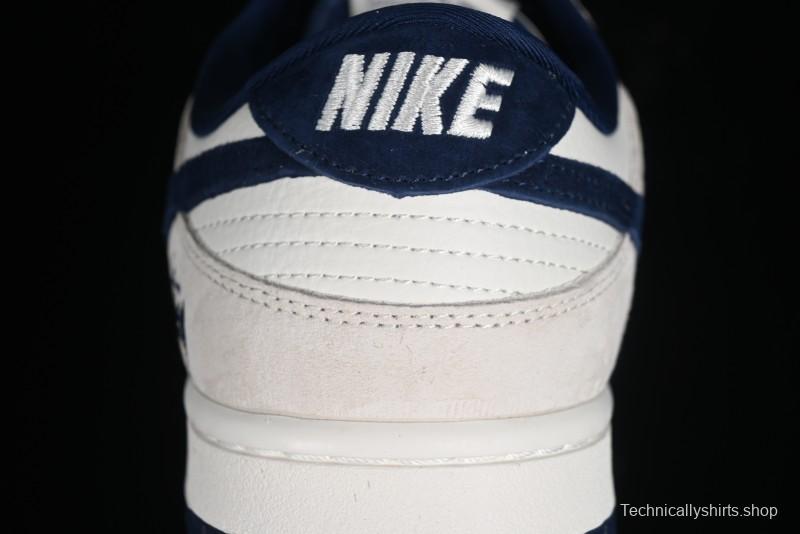 Stussy x Nike SB Dunk Low Collaboration Anniversary Edition Premium Customized Low-Top Casual Skate Shoes - DQ1098-339