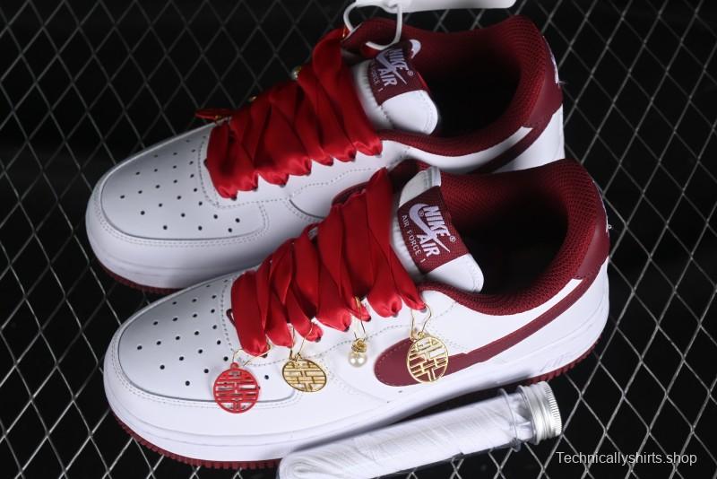 Nike Air Force 1 '07 Low Casual Sneakers with Full-Length Air Cushion - FV5948-105