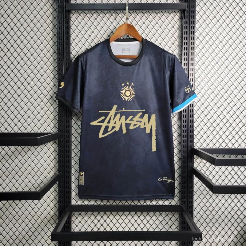 2024 Argentina x Stussy Black Special Jersey